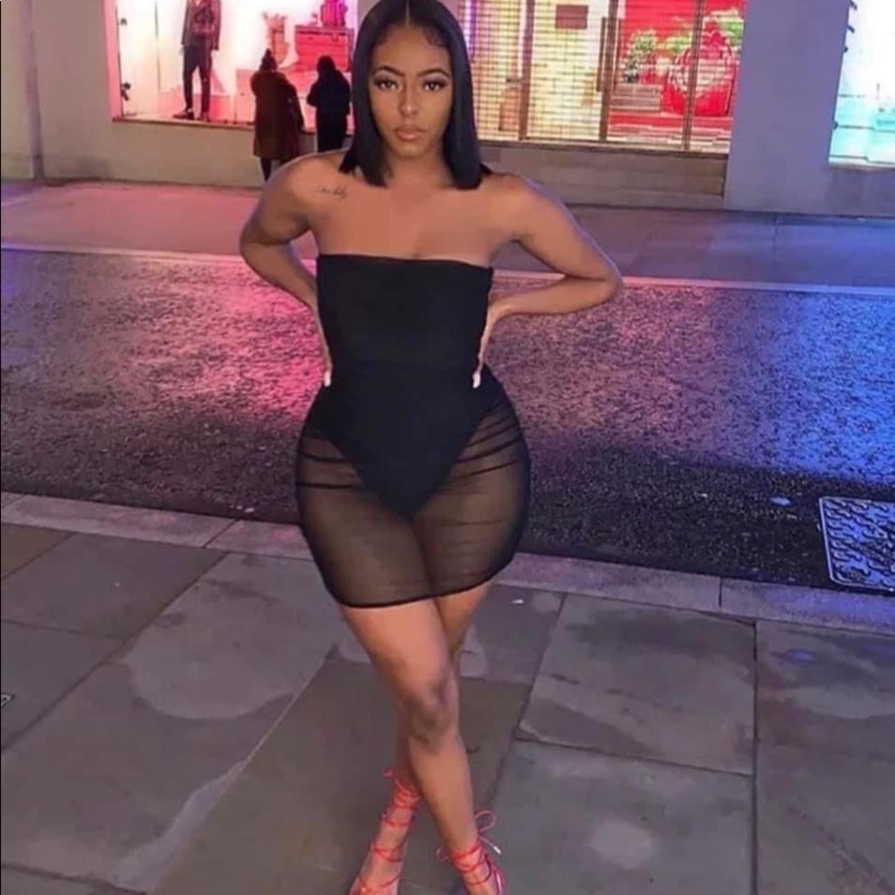 Sheer dress